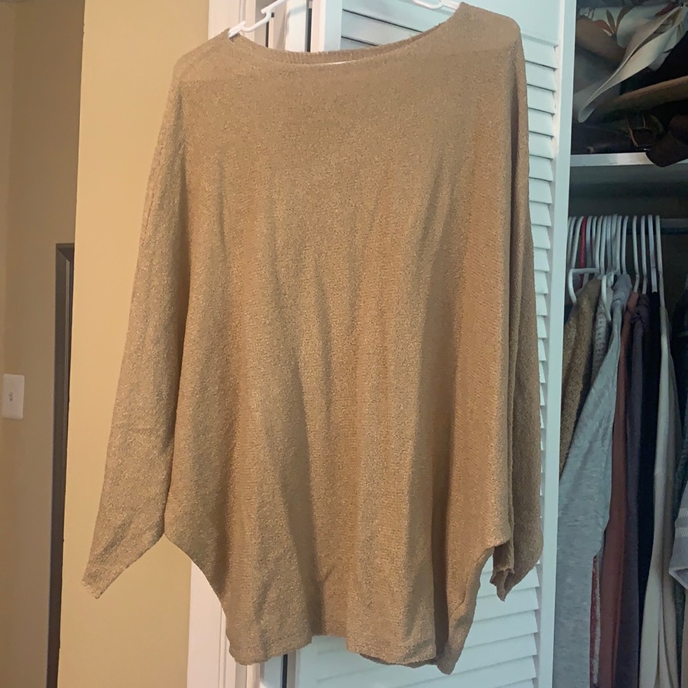 Pink Lily off shoulder lightweight sweater